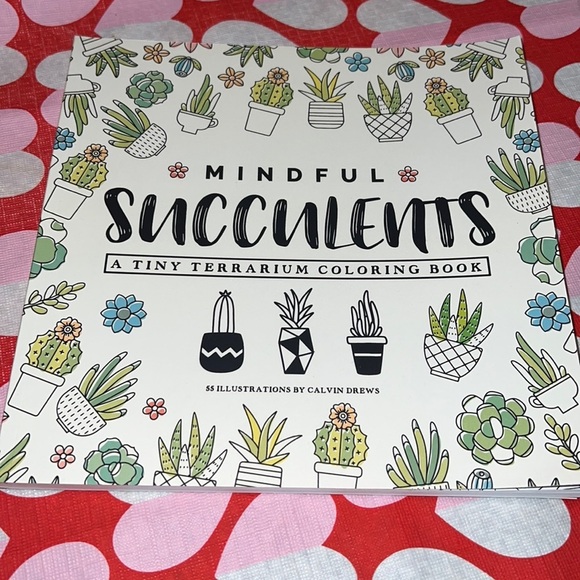 MINDFUL 
SUCCULENTS
A TINY‎ TERRARIUM COLORING BOOk - Picture 1 of 2
